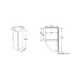 Bosch GSN36VLEP: Congelatore a libera installazione con tecnologia NoFrost