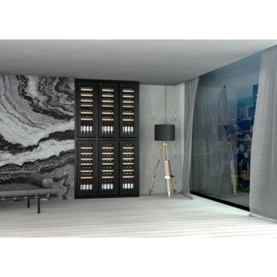 Modularer Weinkeller Youwine YWT3X6: elegantes und modernes Design, optimale Weinkonservierung