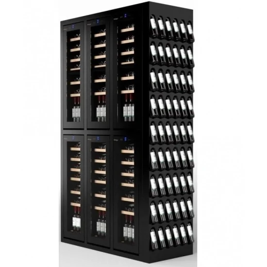 Modularer Weinkeller Youwine YWT3X6: elegantes und modernes Design, optimale Weinkonservierung