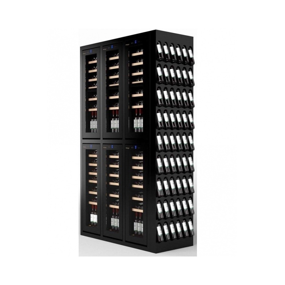 Modularer Weinkeller Youwine YWT3X6: elegantes und modernes Design, optimale Weinkonservierung