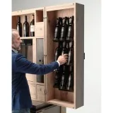 Bar portatile per vino Youwine YWCV093C: un modo elegante e raffinato per servire il vino