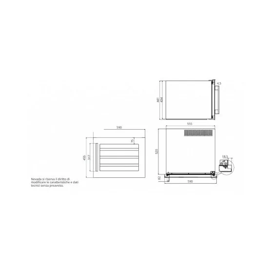 NW24S-BFG-H: La bodega perfecta para su cocina