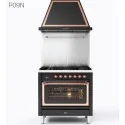 ILVE Nostalgie P09N - Configurable 90 cm Range, 6 Gas Burners & Professional 97L Multifunction Oven A+