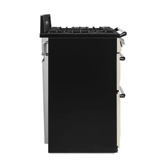 «Готовьте со стилем с газовой варочной панелью Smeg 100x60 см — кремового цвета».