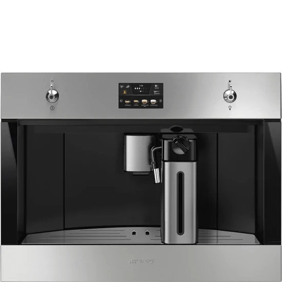 smeg CMS4303X1 45 CM Machine à café, LINEA