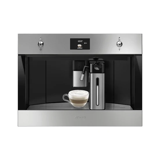 smeg CMS4303X1 45 CM Machine à café, LINEA
