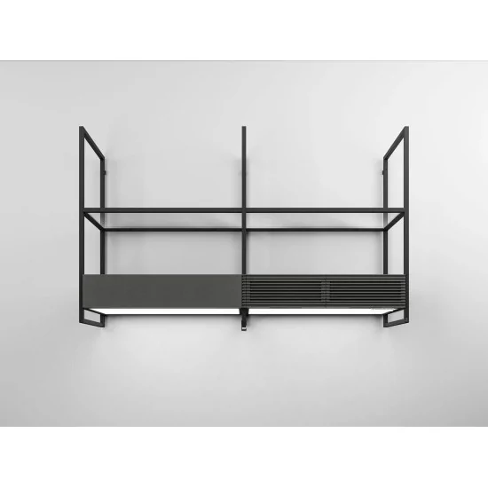 Elica Open Suite 160cm：适用于大型厨房的模块化和可定制壁罩 |杜格商店