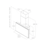 Cappa da parete Elica PLAT: design elegante e prestazioni elevate