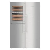 Liebherr Side-by-Side Combined Refrigerator with Wine Cellar: Better at Home.