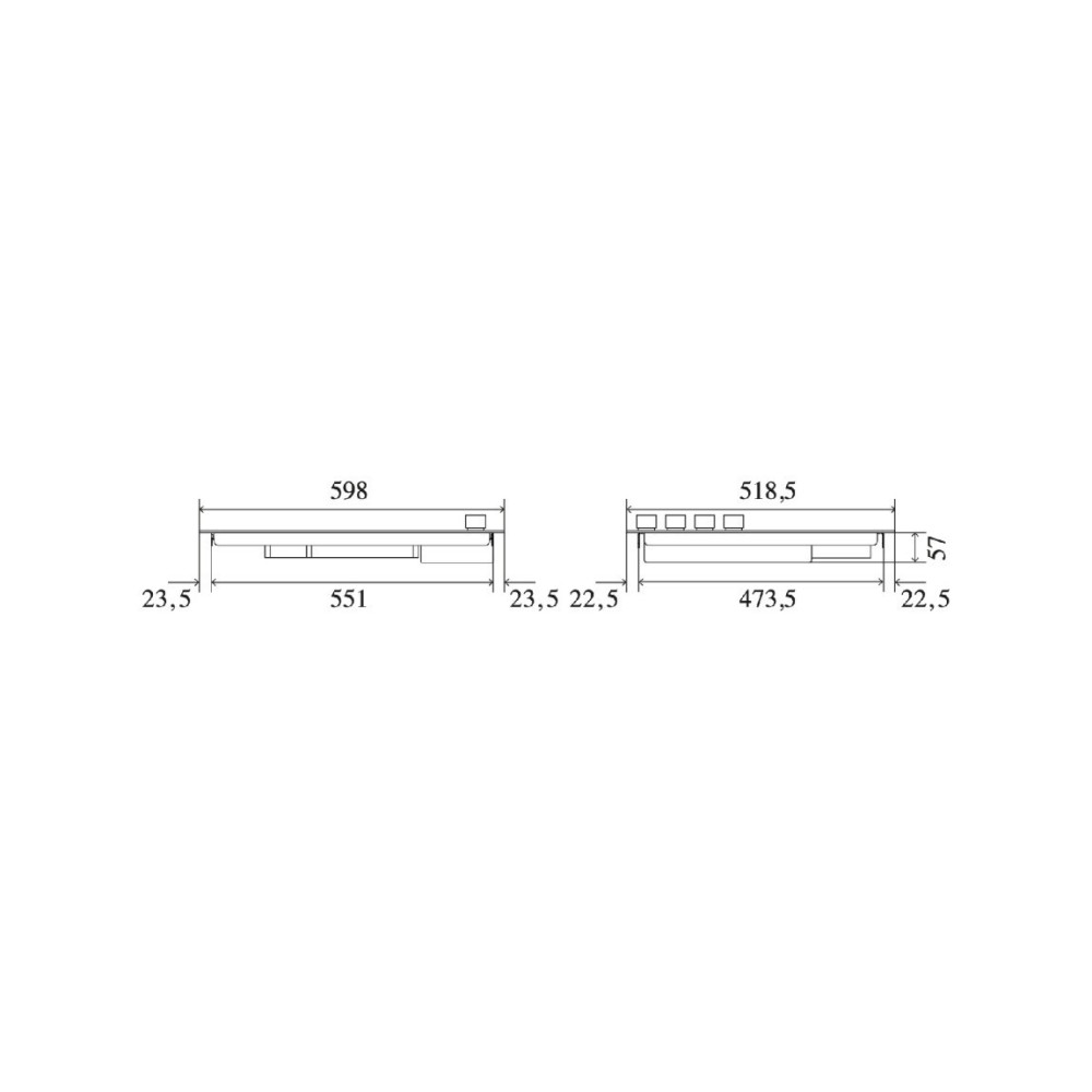Ilve: Glaskeramik-Induktionskochfeld mit Drehknöpfen – Exklusives Kocherlebnis!