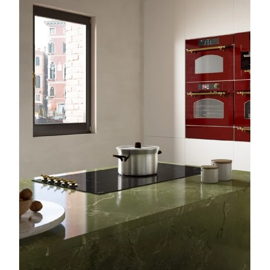 Ilve : Table de cuisson à induction de 90 cm en vitrocéramique avec boutons - Expérience culinaire exclusive !