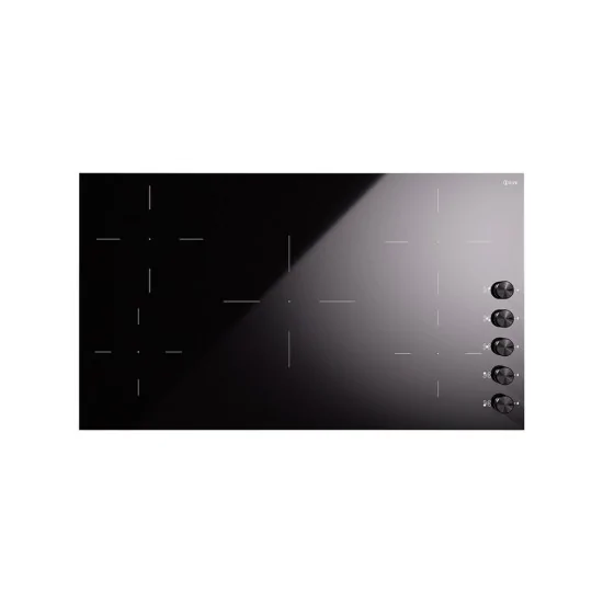 Ilve: Piano cottura a induzione 90 cm in vetroceramica con manopole - Esclusiva Esperienza di Cucina!