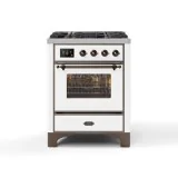 ILVE M07N – Table de cuisson libre 70 cm, 4 brûleurs gaz, four électrique TFT tactile