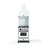 ILVE M07N – Freestanding Cooktop 70 cm, 4 Gas Burners, Electric Oven with TFT Touch Display