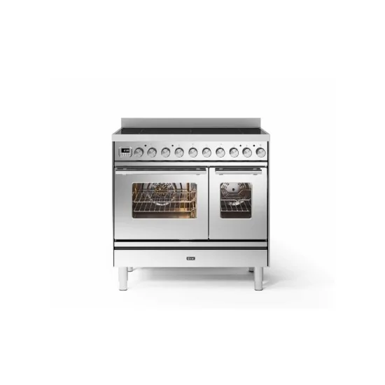 Cocina Ilve PD09W 90 cm, Colores Vari - Planta de cocina de gas/inducción de doble agujero