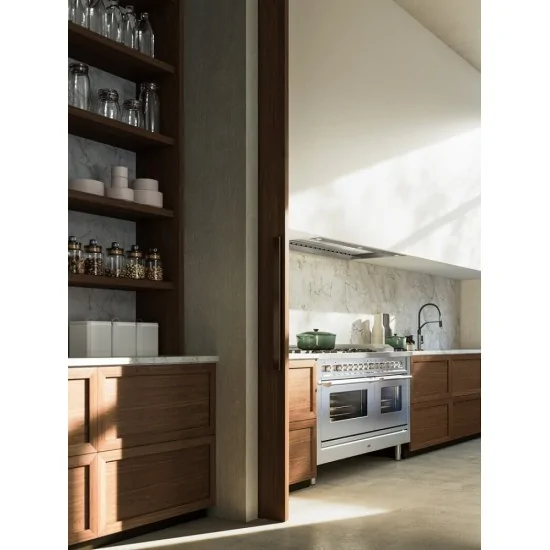 Descubra la tradición de la cocina: Ilve P15W 150cm, Colores variables y 2 suministros de gas.