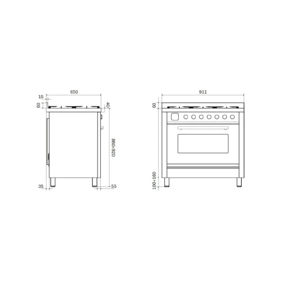 Descubre el Bloque de Cocina Profesional Plus Ilve ¡90 cm!