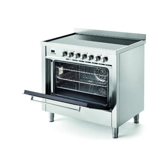 Cocina con cocina de gas Ilve 90 cm en 5 Colores.