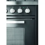 Cuisine avec plaque de cuisson gaz Ilve 90 cm en 5 couleurs.