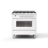 Cucina con Piano Cottura a Gas Ilve da 90 cm in 5 Colori.