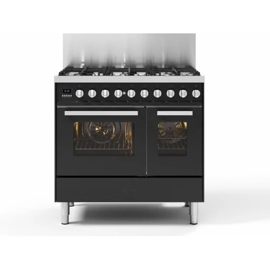 Ilve Pro Line 90cm LD09 | Induzione, Gas o Fry Top | Doppio Forno