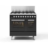 Ilve Pro Line 90cm LD09 | Induzione, Gas o Fry Top | Doppio Forno