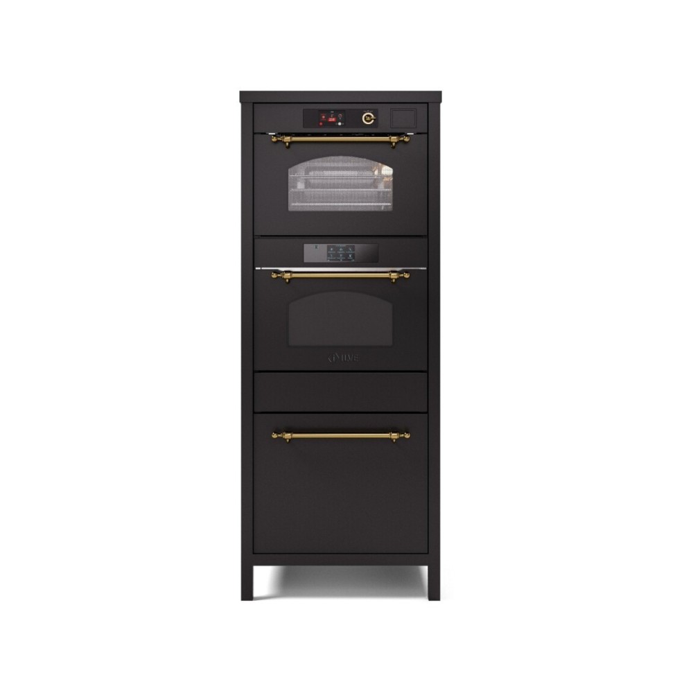 "Colonna Ilve CSTARSN con forno, abbattitore e sottovuoto"