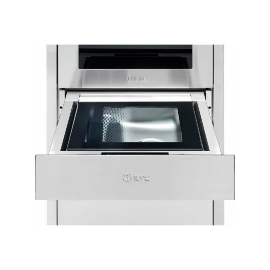 Columna estrella de acero inoxidable ILVE CSTAR/SS con horno ultracombi y botón