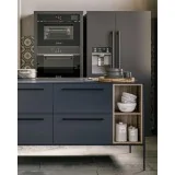 Colonna Stellata Nera ILVE CSTAR/BK con Forno Ultracombi e Abbattitore