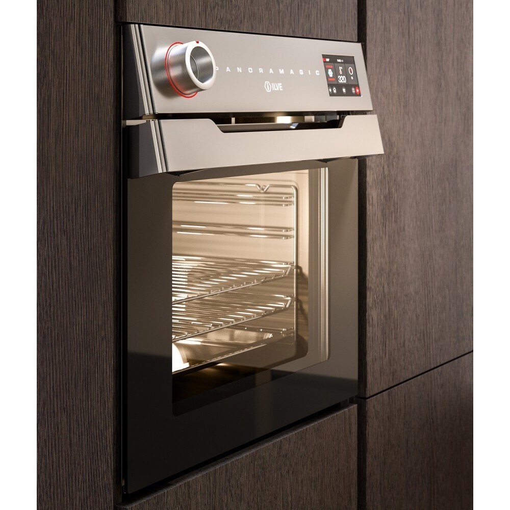 ILVE OV30PMT3/SS Electric oven 30 Inches, 114 Liters, Stainless steel, 320°C, Touch TFT | Duegstore.com