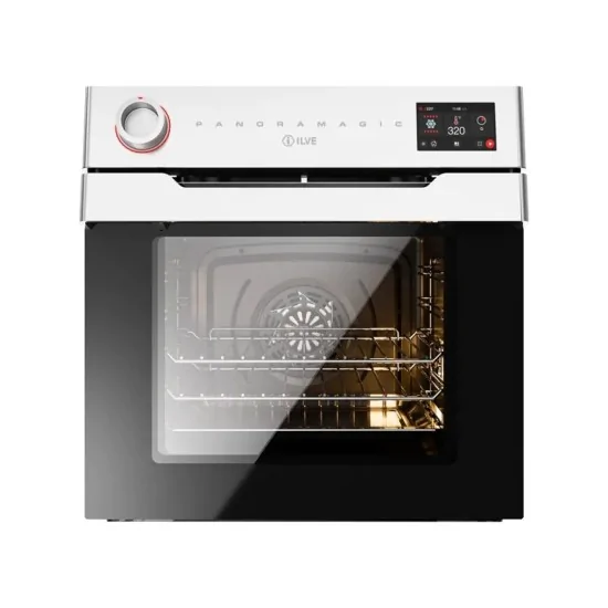 ILVE OV30PMT3/SS Horno eléctrico 30 pulgadas, 114 litros, acero inoxidable, 320°C, TFT táctil Duegstore.com