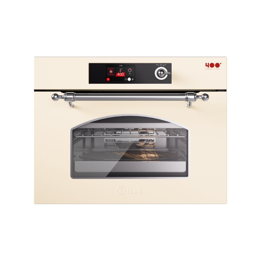 Ilve Compact Electric Pizza Oven - 400°C, 5 Colors Built-in 60 cm.