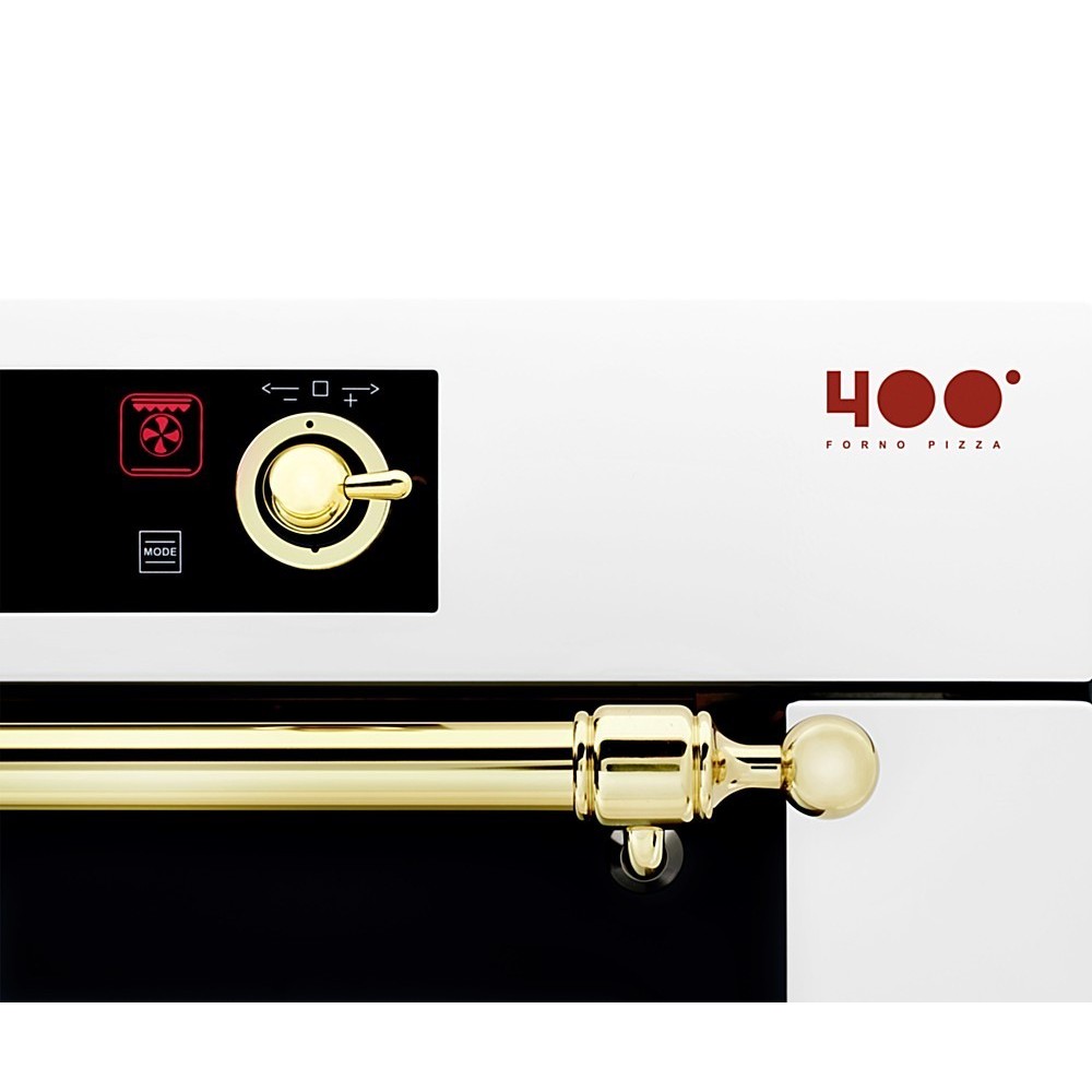 Four à Pizza Électrique Compact Ilve - 400°C, 5 Couleurs Encastrable 60 cm.