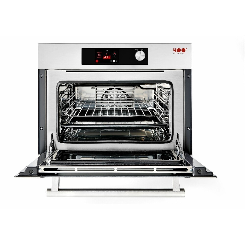 Ilve Professional Electric Oven for Pizza 400°C, Stainless Steel 60 cm.