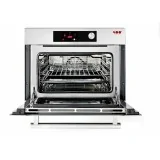 Ilve Profi-Elektroofen für Pizza 400 °C, Edelstahl 60 cm.