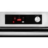 Four électrique professionnel Ilve pour pizza 400°C, acier inoxydable 60 cm.