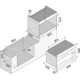 Horno eléctrico de acero inoxidable, 97LT, 30-300°C