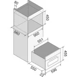 Professional Plus Blast Chiller in Stainless Steel 45cm.