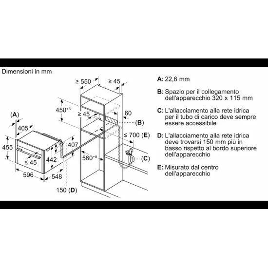 КОМПАКТНАЯ ДУХОВКА FULLSTEAM FLEX С ИНТЕНСИВНЫМ ПАРОМ, ПОДКЛЮЧЕНИЕМ ВОДЫ