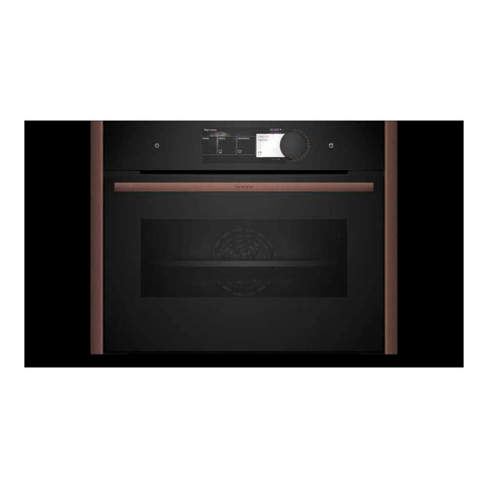 FORNO COMPATTO FULLSTEAM FLEX DESIGN CON INTENSIVE STEAM, COLLEGAMENTO IDRICO