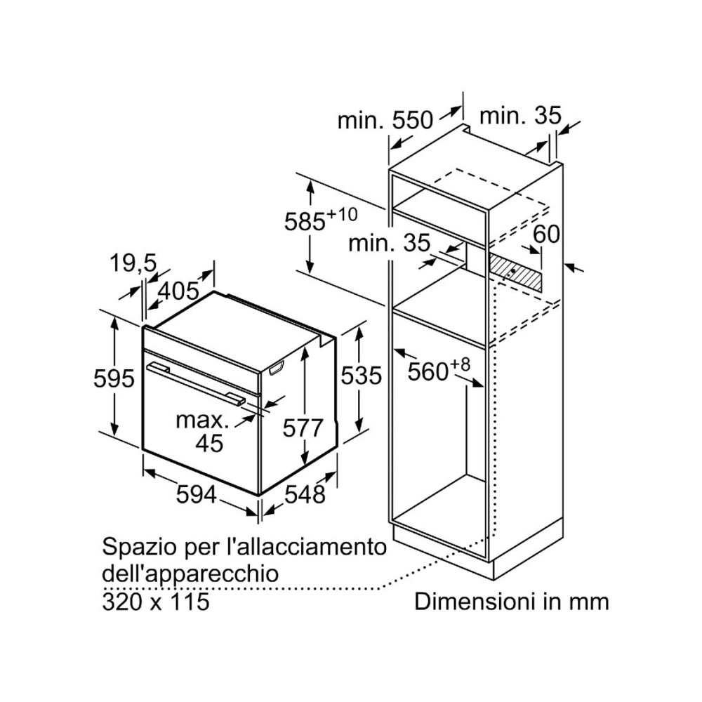 Forno Bosch HSG7584B1: il forno perfetto per chi ama cucinare