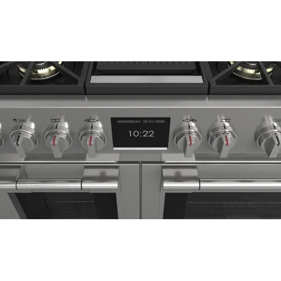 Cocina profesional 120 cm - Fulgor Milano - 6 quemadores de gas