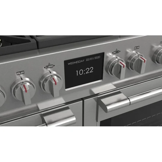 Cuisine professionnelle 120 cm - Fulgor Milano - 6 brûleurs de gaz