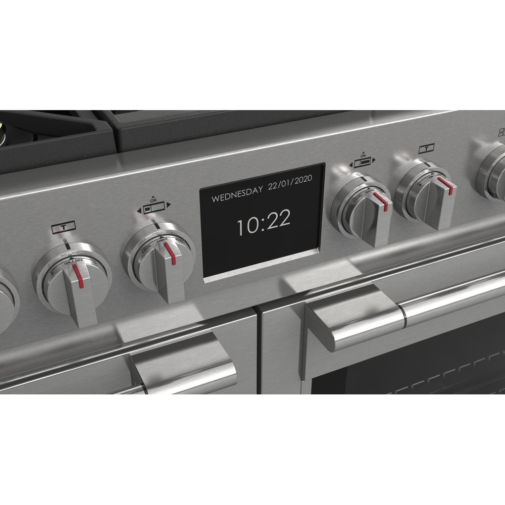 Professional kitchen 120 cm - Fulgor Milano - 6 Gas burners