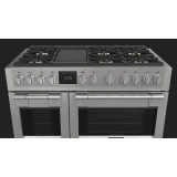 Professional kitchen 120 cm - Fulgor Milano - 6 Gas burners