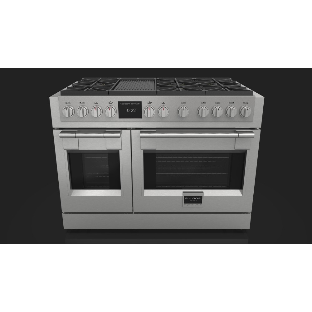 Professional kitchen 120 cm - Fulgor Milano - 6 Gas burners