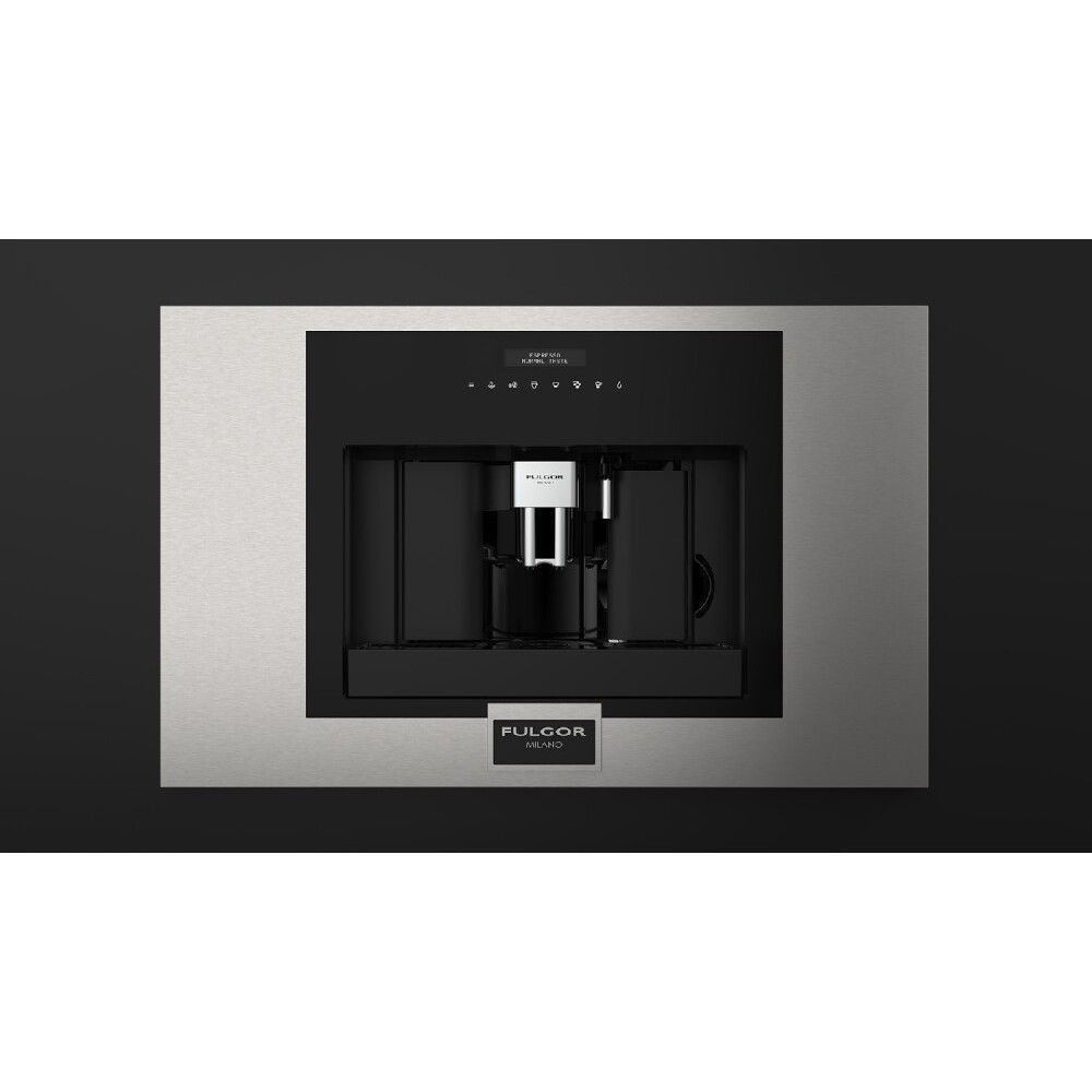 Châssis en acier inoxydable pour machine à café encastrable Fulgor FCM 4500 TF