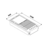 Fulgor FOBQ 1000 G: der professionelle Gasgrill, der Sie überzeugen wird