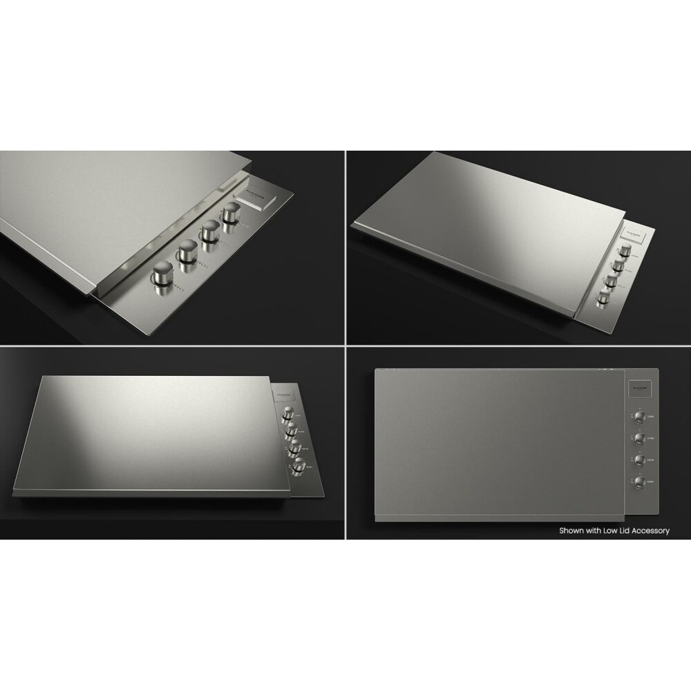 High lid for Fulgor FOBQ HL 1000 barbecues: the essential accessory for roasts and slow cooking