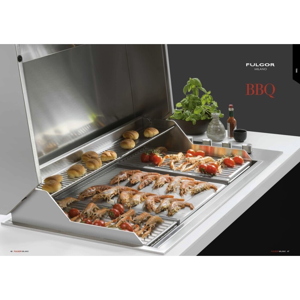 lid for Fulgor FOBQ HL 1000 barbecues: the essential accessory for roasts and slow cooking